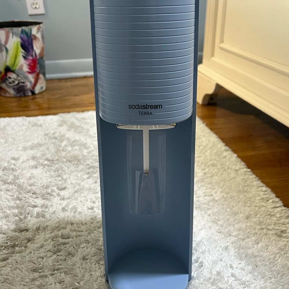 SodaStream Terra Sparkling Water Maker in Blue